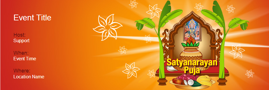 Online Invitations For Satyanarayana Puja Yoovite.